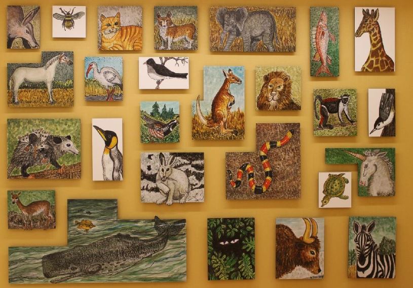 Animal Alphabet Puzzle Wall (2017) 