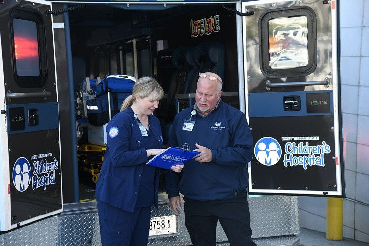 Lifeline Ambulance | East Tennessee Children's Hospital