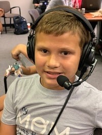 Children's Hospital Ambassador AJ is on the air!