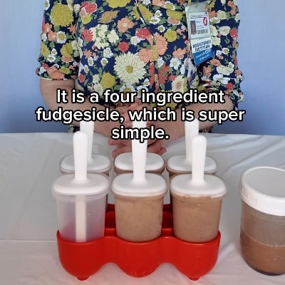 Healthy Recipes - Fudgesicles